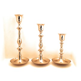 3SCompany Traditional Candle Holder Set of 3