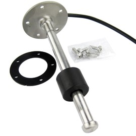Marine Fuel Sending Unit,Kus 200mm 240-33ohm Sender Boat Fuel Water Level Sensor Fuel Level Tank Sending Unit for Boat Truck Car RV (200mm, Standard American 240-33 ohms)