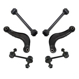 TRQ Rear Suspension Kit Control Arm Sway Bar Stabilizer Link Compatible with 2007-2010 Ford Edge Lincoln MKX