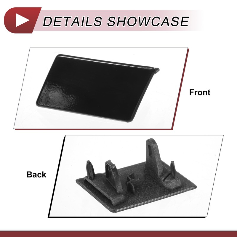 HEROFFIX Front Left Bumper Headlight Washer Nozzle Cover Cap No.C2Z16548