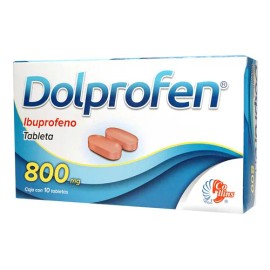 Dolprofen Tableta 800 Mg, 10 Tabletas Pack 3
