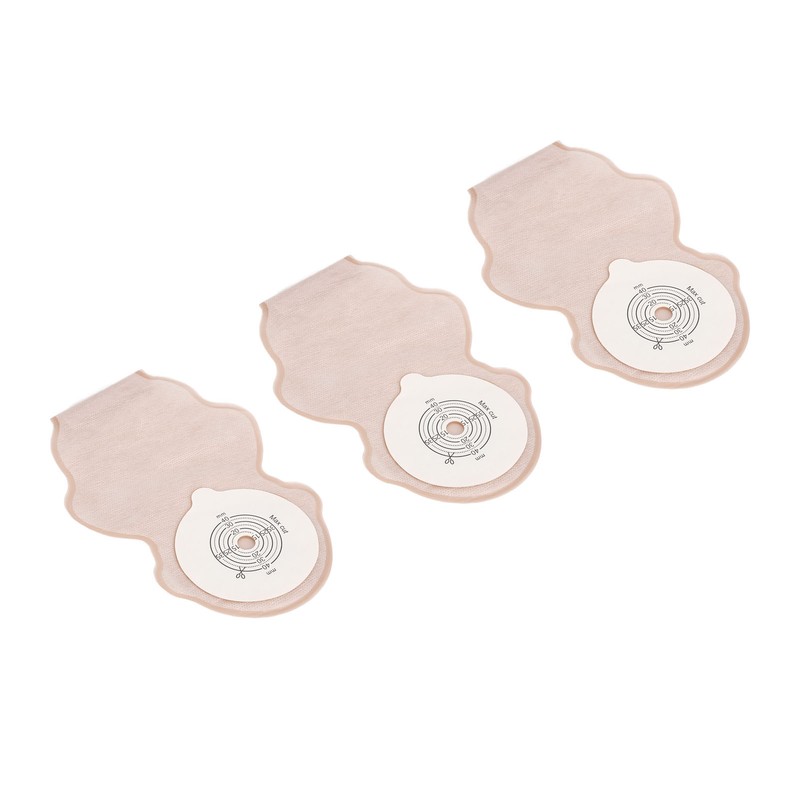 10pcs Children Ostomy Bag Odor Control Disposable Comfortable Disposable Colostomy