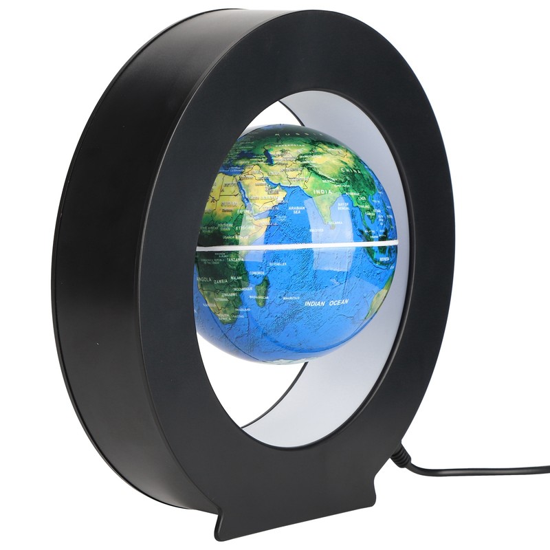 Magnetic Levitation Globe OShap Base World Map Desktop Ball Ornament