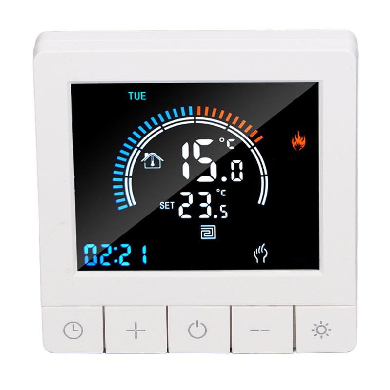 Programmable Smart Thermostat Electric Heating Smart Thermostat Digital LCD Display