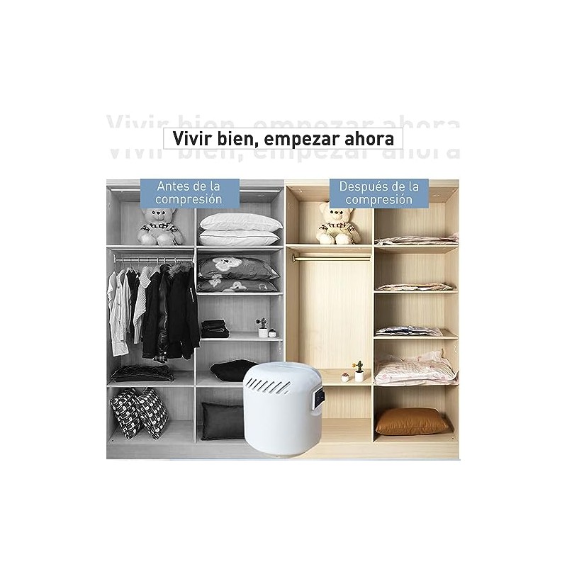 Bomba de Aire Eléctrica,Adecuada para Bomba Eléctrica para Bolsas de