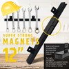 12" Heavy-Duty Magnetic Tool Holders (4 Pack - 48" Total)