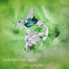 MINCHEDA Hummingbird Woman Adjustable Crystal Ring with Open Ring S925,