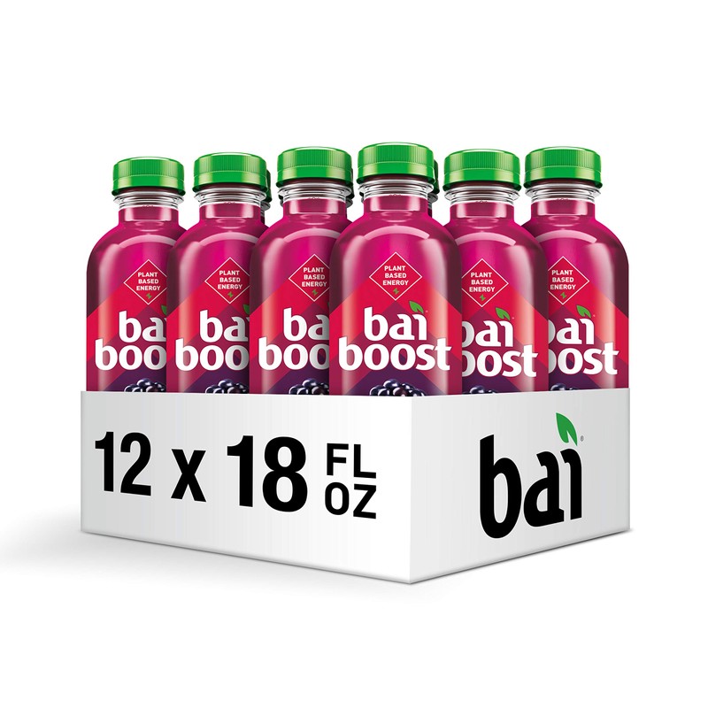 Bai Boost Buka Black Raspberry, Antioxidant Infused Beverage, 18 fl