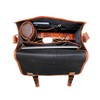 Jaald Leather Messenger Bag Laptop Case Office Briefcase Gift For