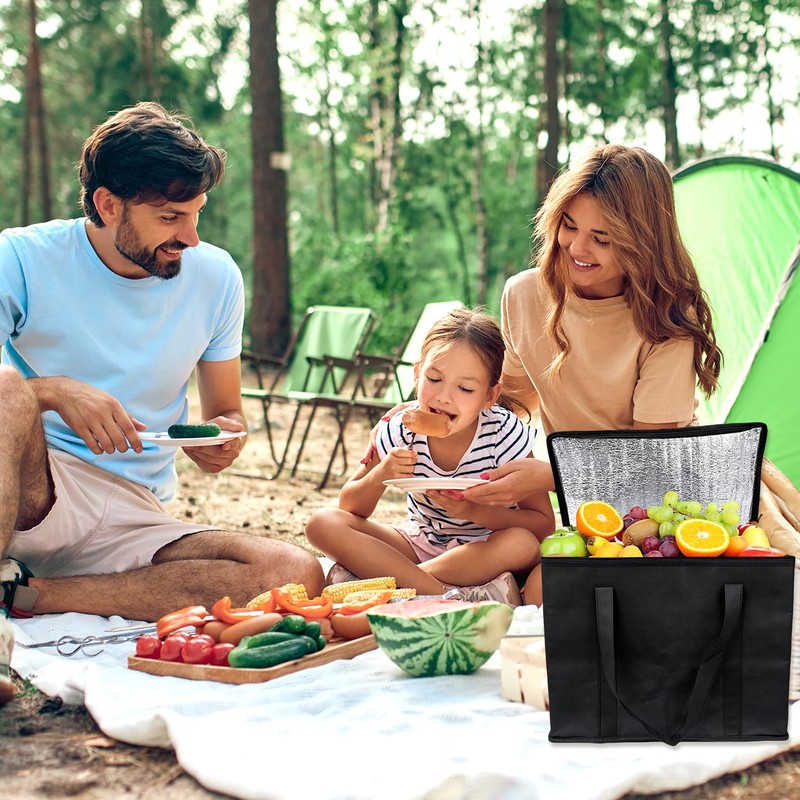 IGXX 35L Foldable Insulated Cooler Bag for Picnic, Camping, BBQ,