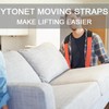 Ytonet Moving Straps, Lifting Straps for Move Furniture, 2-Person Shoulder