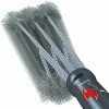 Kona Stainless Steel 360° Grill Brush - Black, Safe to