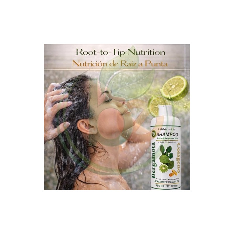Shampoo Aceite de Bergamota 100%