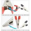 GELRHONR Metal Alligator Clips with Plastic Hands, for Electrical Testing