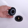kimzcn Bathroom Sink Drain with Overflow Vessel Sink Stopper Pop