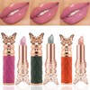 3pcs Petal Color-changing Lip Balm, Long-lasting, Moisturizing, Not Easily Fading,