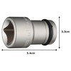 TONE Impact Inner Socket 4A-19BA Insertion Angle 0.5 inch (12.7