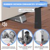Heavy Duty Door Stopper Wedge 2 Pack Small Size Door