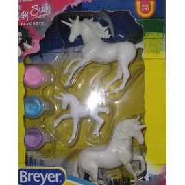 Breyer  stablemate Unicorn unpainted craft set Christmas