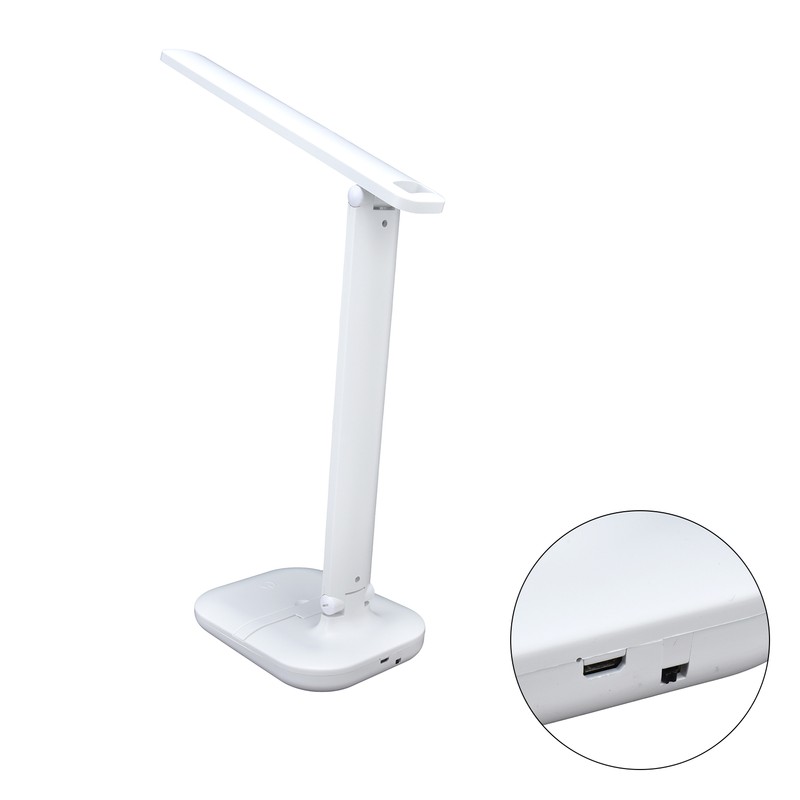 Folding Desk Lamp 3 Light Source USB Internal Battery Rechargeable