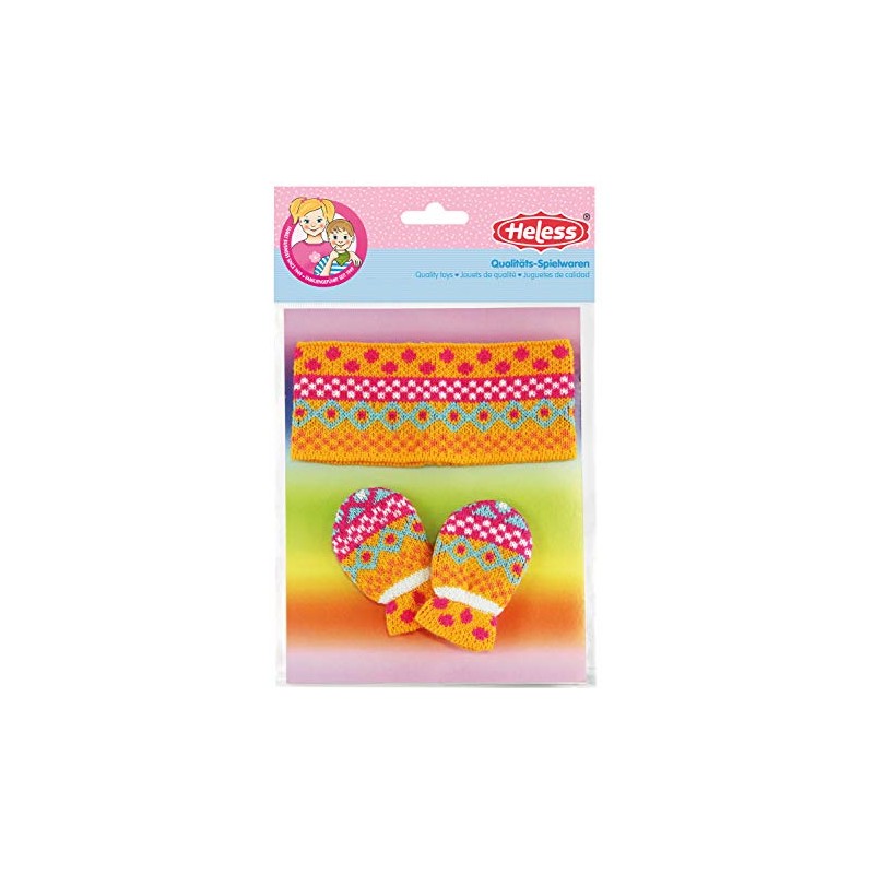Heless 1811 Jolly Mittens and Headband Size 28 – 35