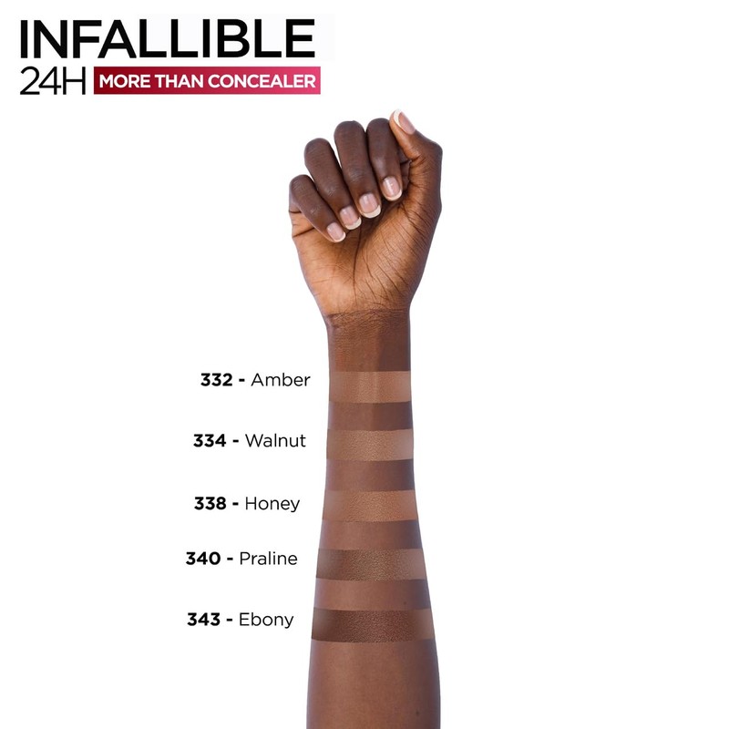 L'Oreal Paris L'Oral Paris Infallible 24H More Than Concealer, Full-coverage,