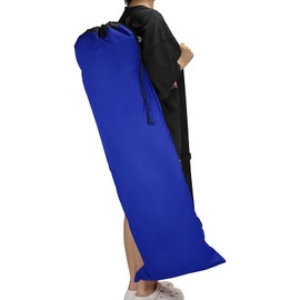 PATIKIL 47 Inch Camp Chair Replacement Bag, Foldable Camping Chair Bag 900D Oxford Large Mouth Carry Bag with Adjustable Shoulder Strap for Outdoor Camping, Blue