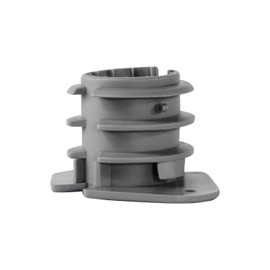 Highcraft PXINS034-10 3/4 in. PEX Insulator Cap, Isolates Pipe from Wood Framing, Hard Plastic (10 Pack), Gray