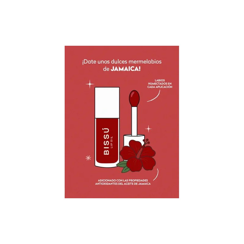 Kit De Brillo Lip Oil Con Vitamina E Bissu