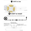 YSRSAI Cool White 6500K Smart COB LED Strip Light 9.85ft