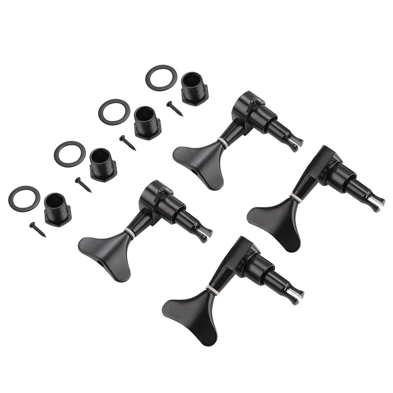 2L2R Fishtail shaped Button Sealed Bass Guitar Tuning Pegs Machine