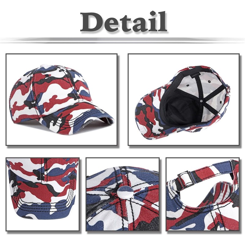 White Fang CA872 Camouflage Pattern, Cap, Hat, Outdoors, Climbing, Walking,