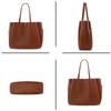 Hoylake Faux Leather Tote Bag Large Capacity Tote Bag Womens
