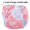 Luxja Reusable Swim Nappy (Pack of 2) Adjustable Nappy for