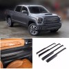 Unbranded ABS Interior Door Panel Trim Strips Matte Black 4pcs