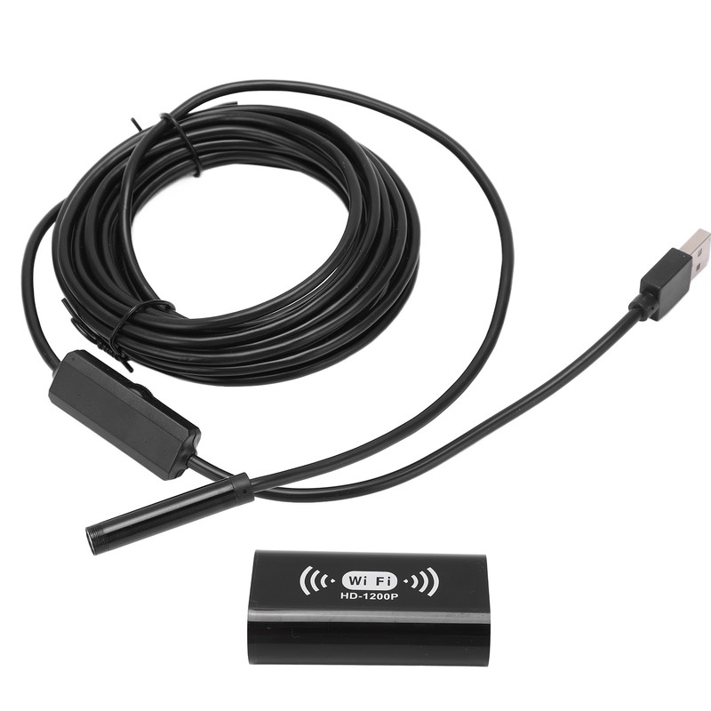 F130 8mm Wifi Endoscope Rigid Wire HD Waterproof Industrial Endoscope