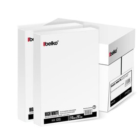 Printer Paper DIN A4, 75 g/m², 1000 Sheets, White - Copier Paper, Paper Fax Laser Paper, Universal Paper for All Printers, Photocopying Paper Pages