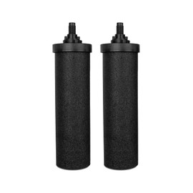 AquaEasy BB9 Activated Carbon Water Filter Candle(2 Piece) Replacement Gravity Water Filter Candle Compatible With Gravity Filter System,Doulton Super Sterasyl, King, Big Series