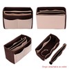 ZTUJO Purse Organizer Insert, Felt Bag Organizer with Metal Zipper,
