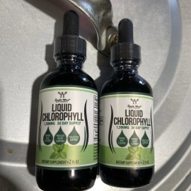 Double Wood 2) Double Wood Supplements Liquid Chlorophyll Dietary Supplement 2 Fl oz