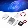 12V Thermoelectric Peltier Cooler Semiconductor Refrigeration Cooling Fan System Heatsink