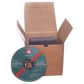 Canadian Tool and Supply (Box of 50) 4.5-Inch Super Thin Cut-Off Wheels for Stainless Steel (50xSTCO-4.5S)