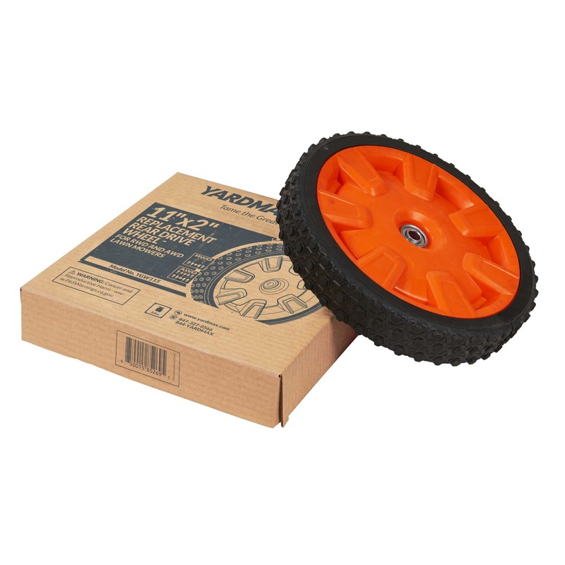 YARDMAX 11 in. x 2 in. Replacement Rear Drive Wheel