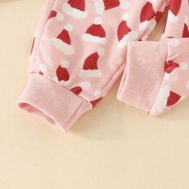 QUINTRA Christmas Infant Toddler Boys and Girls Cute Playsuit Clothes Holiday Outdoor Soft Suit Dinosaur Cardigan (Pink, 18-24 Months)