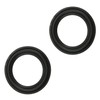 Fielect 2Pcs 3.5inch/90mm Foam Speaker Edge Surround Rings Replacement Kit