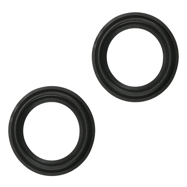 Fielect 2Pcs 3.5inch/90mm Foam Speaker Edge Surround Rings Replacement Kit