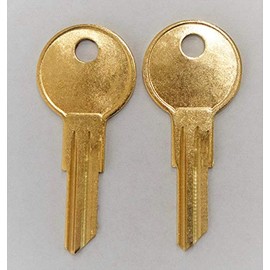 keys22 Two Replacement Keys for Herman Miller File Cabinet Office Furniture Cut to Lock/Key Numbers from UM351 to UM427 pre Cut to Code (UM420)