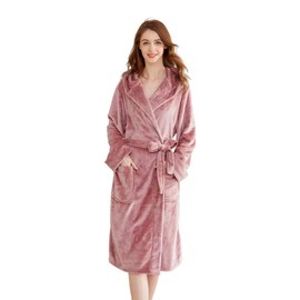 ANNA KING Womens Robe Plush Robes for Women Fluffy Bathrobe Gift