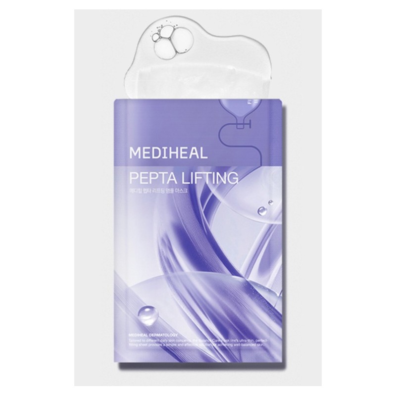 메디힐 펩타 리프팅 앰플 마스크, 1개입, 45개 Mediheal Pepta Lifting