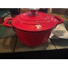 CHEFELECT NEW - CAST IRON PORCELAIN ENAMEL 3 QT DUTCH